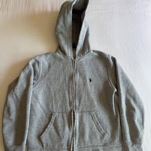 Ralph Laurent cotton full zip hoodie